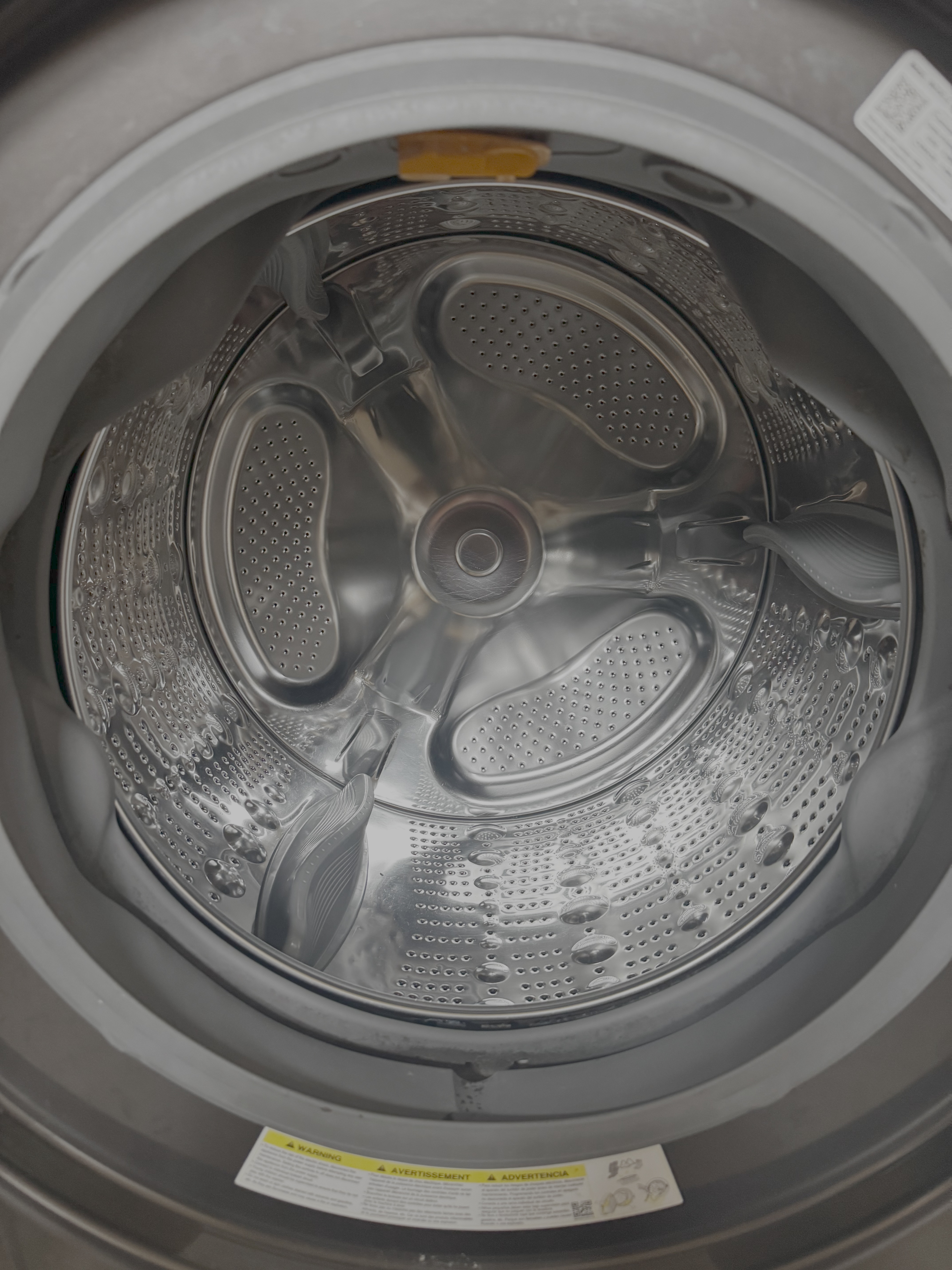 Inside of washing machine drum